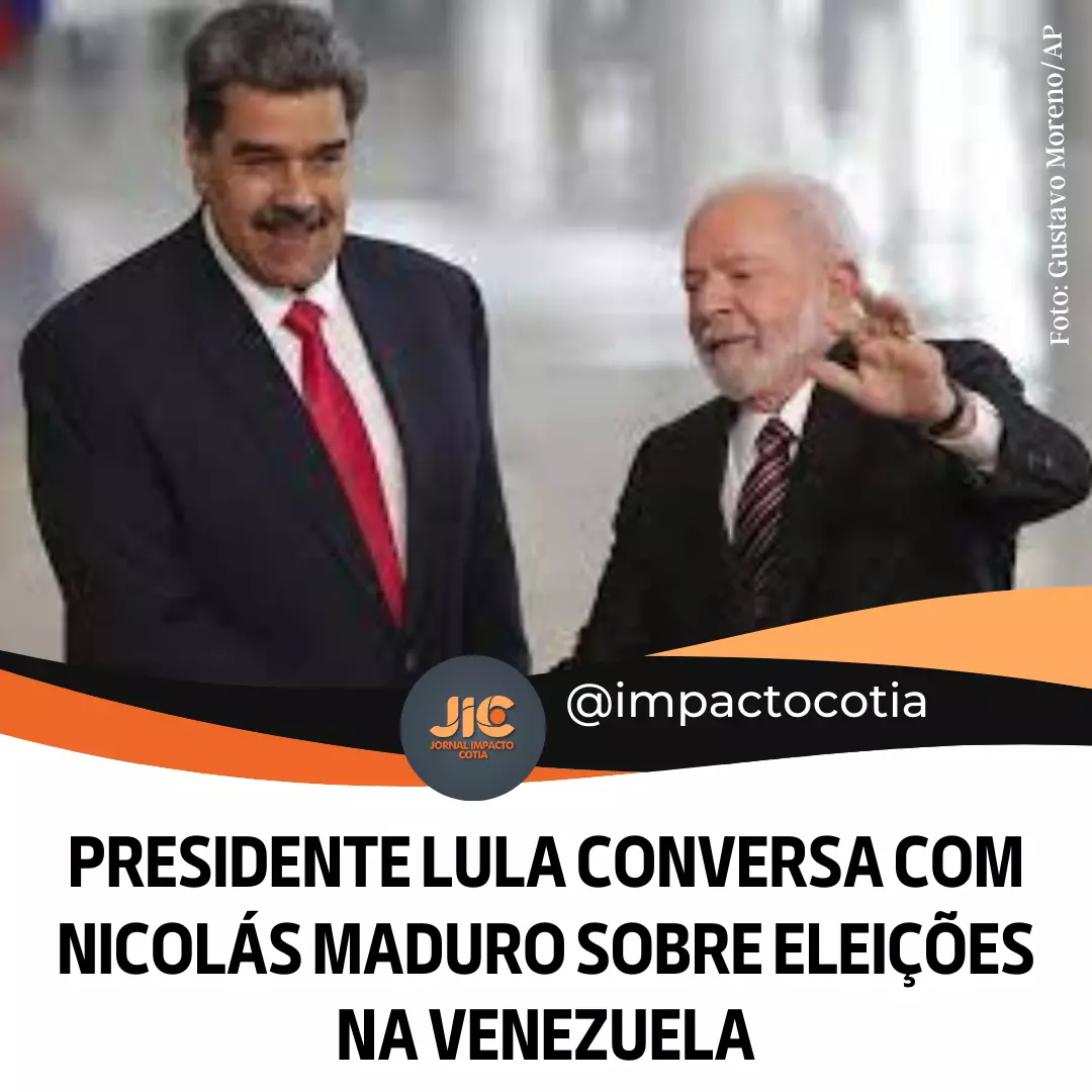 Presidente Lula conversa com Nicolás Maduro sobre eleições na Venezuela